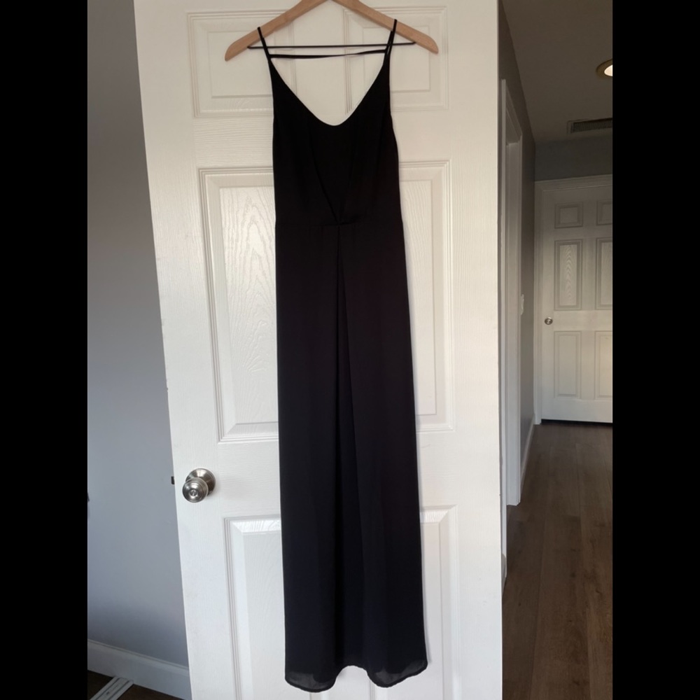 H&M maxi dress in black